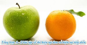 Thì hiện tại đơn và hiện tại tiếp diễn