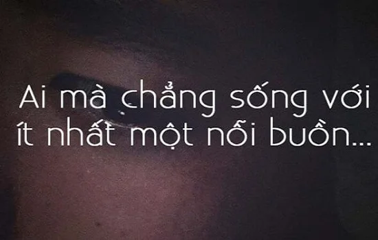 stt khóc một mình