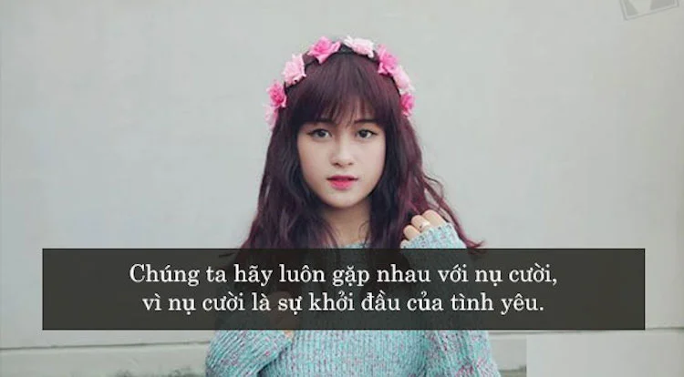 stt nụ cười