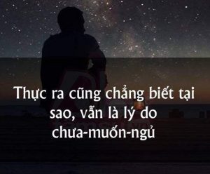 stt đêm khuya